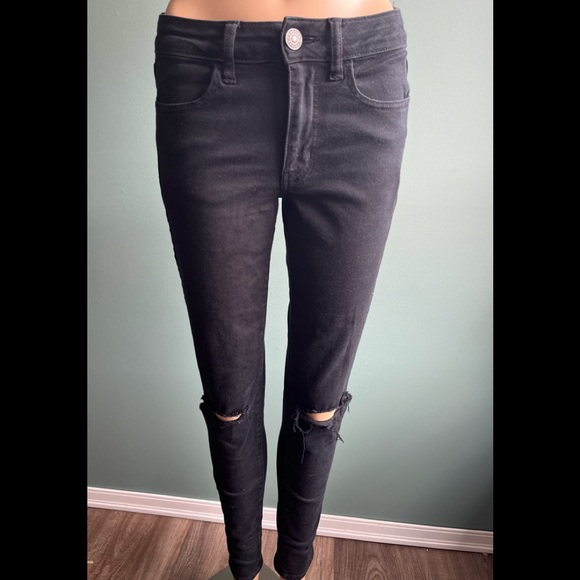 AE Next Level Stretch skinny jeans sz 6L - Picture 2 of 13